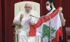 كلمة قداسة البابا فرنسيس للشعب اللبناني